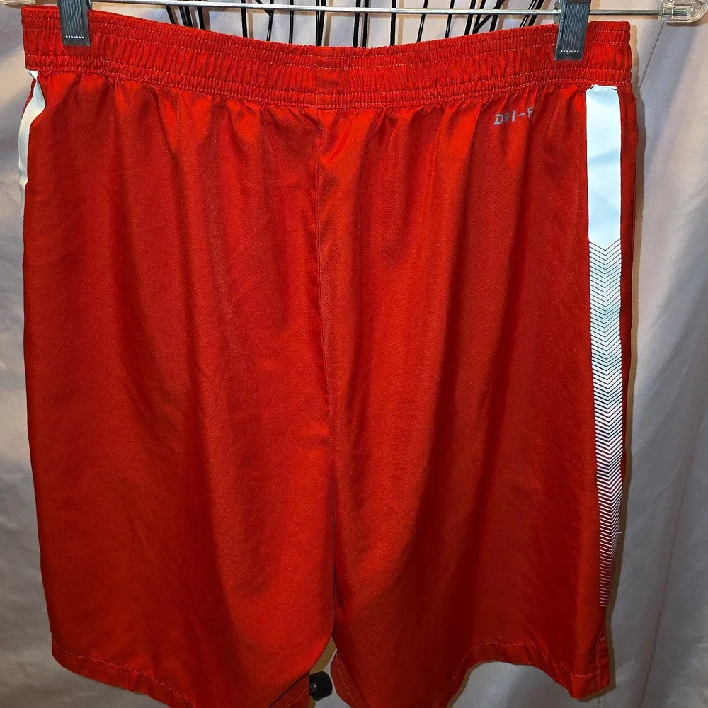 Fresno State Bulldog Football Mens Shorts Size Large (Matt # 38)